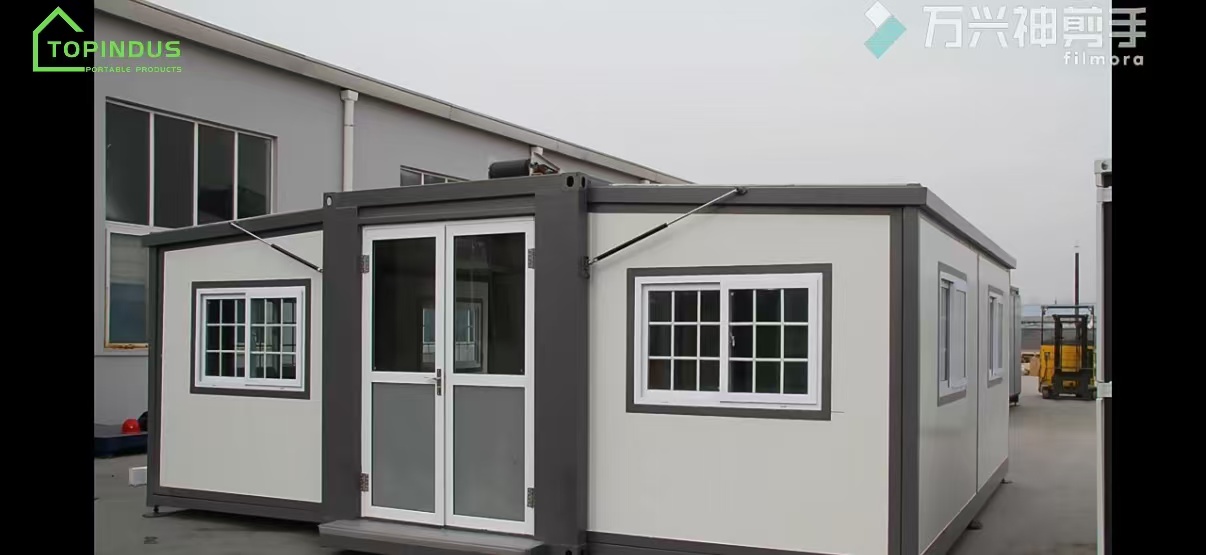 Não há necessidade de guindaste! Explore nossas casas contêineres autoexpansíveis