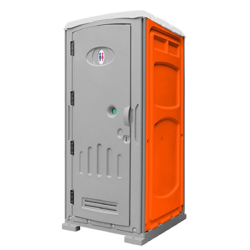 Orange Portable Toilet