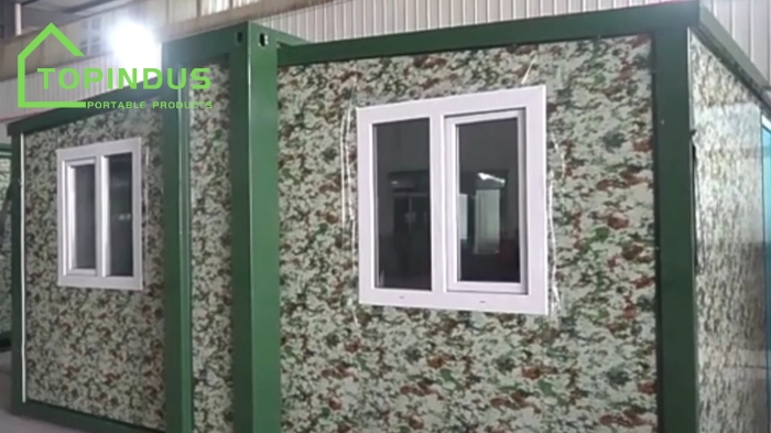 Experimente o futuro da vida com as casas de contêiner expansíveis Topindus