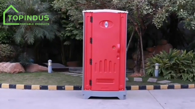 Chuveiro portátil de HDPE durável para uso externo e na construção