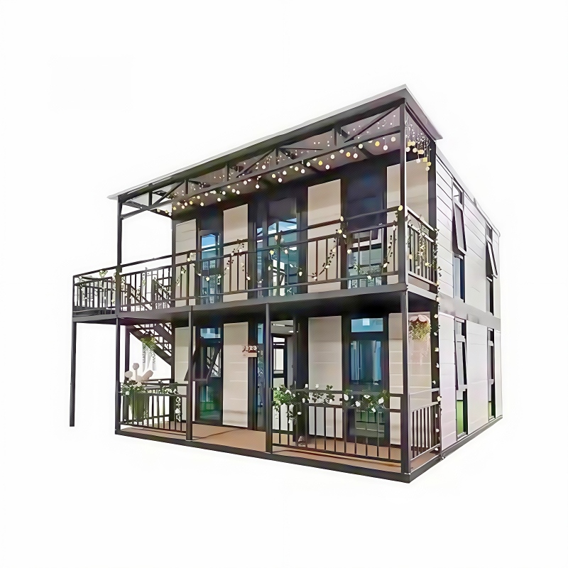 Expandable container houses