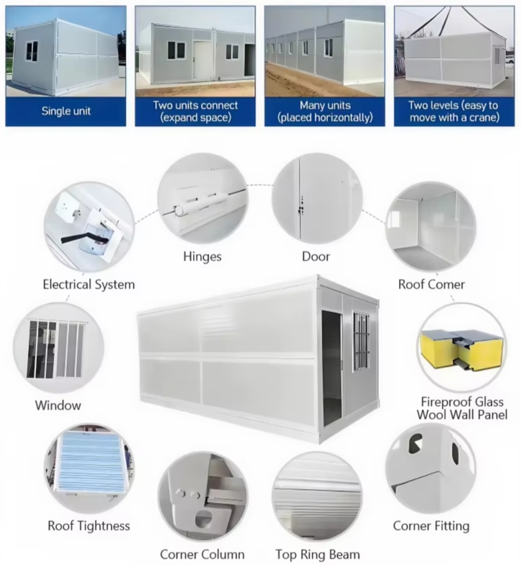 Prefabricated Folding Container House