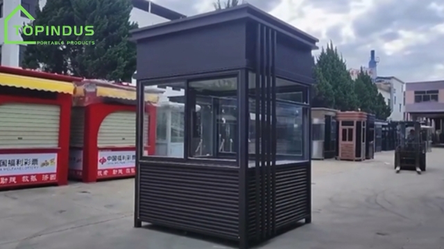 Modern Modular Security Booths: Good Sturdiness And Portability