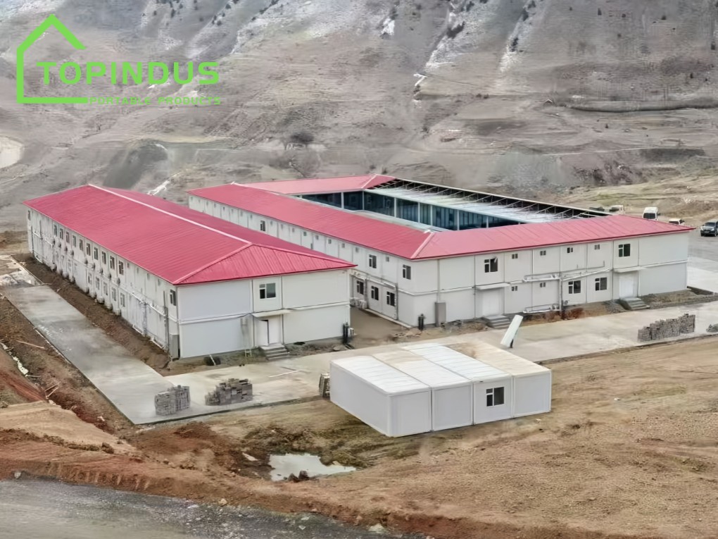 Kazakhstan Project: 200 Flat Pack Container Houses for Modular Living and Office Solutions