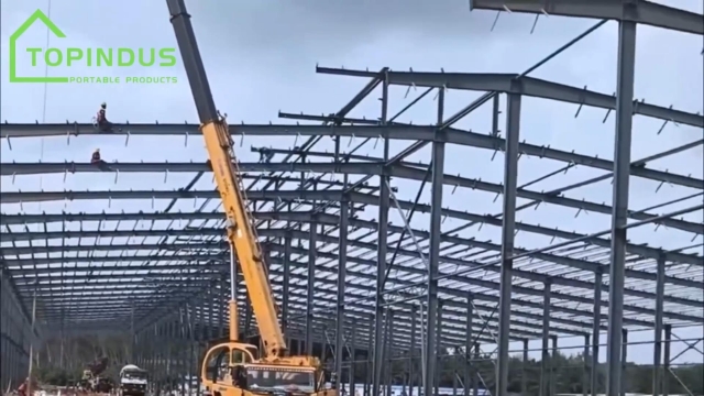 Precauções para canteiros de obras de edifícios com estrutura de aço