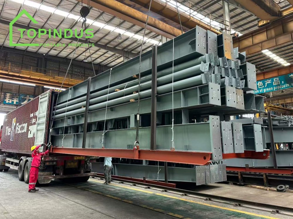 Construção personalizada com estrutura de aço para a indústria têxtil do Camboja