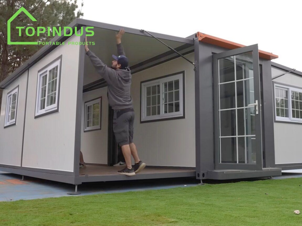 Será que uma casa container expansível realmente pode reduzir os custos do seu acampamento de construção?