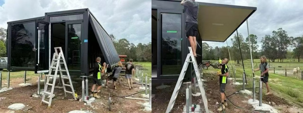 Modular Expandable Container House