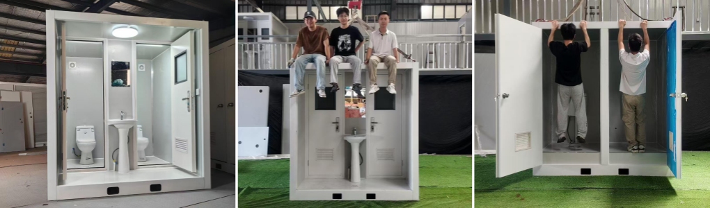 Custom Steel Structure Portable Toilet