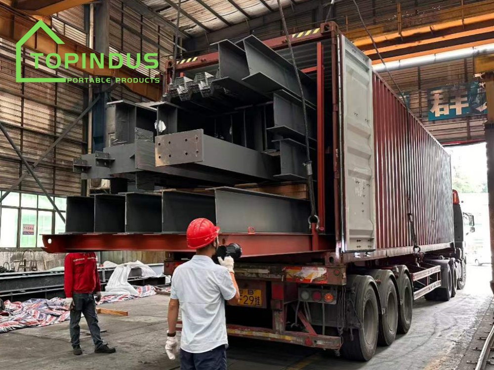 Projeto de estrutura de aço de 5 andares da TOPINDUS Guatemala
